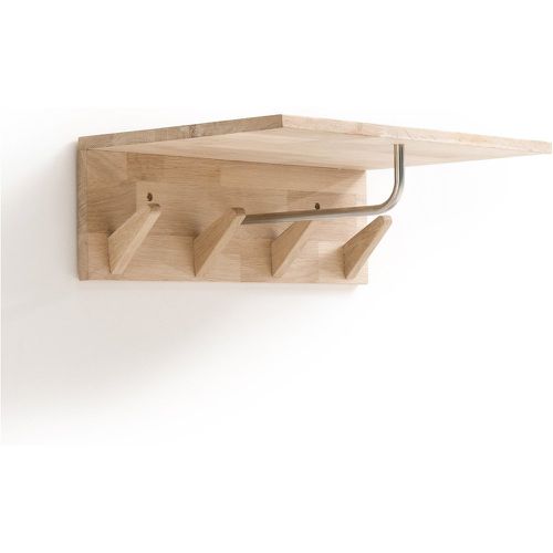 Slofia Light Oak Coat Rack & Shelf with 4 Hooks - LA REDOUTE INTERIEURS - Modalova