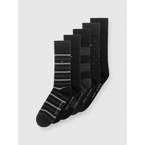 Gift Box of 5 Pairs of Socks in Cotton Mix - Tommy Hilfiger - Modalova