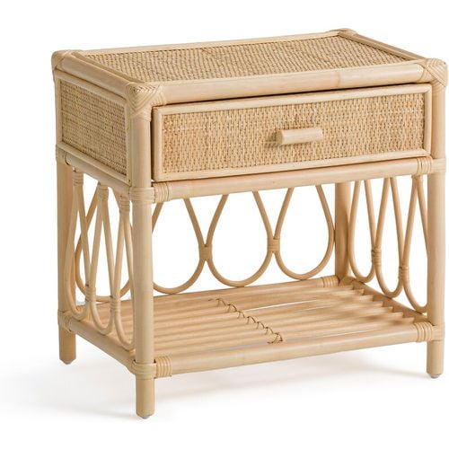 Kiara 1 Drawer and 1 Shelf Rattan Bedside Table - LA REDOUTE INTERIEURS - Modalova