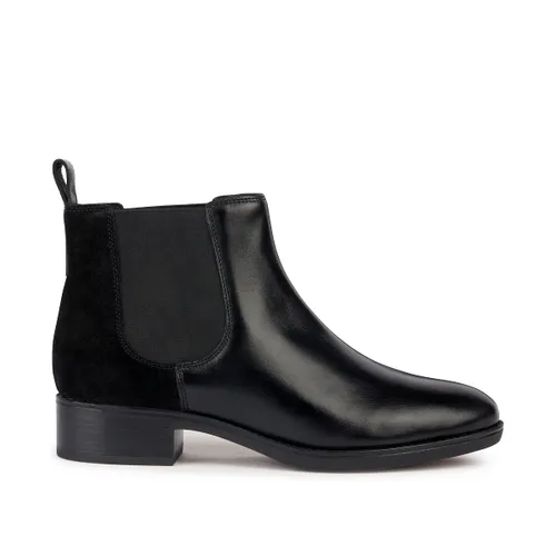 Felicity Breathable Chelsea Boots in Leather - Geox - Modalova