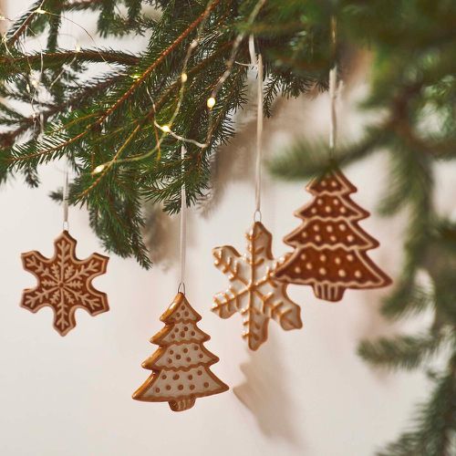 Set of 4 Caspar Christmas Tree Decorations - LA REDOUTE INTERIEURS - Modalova