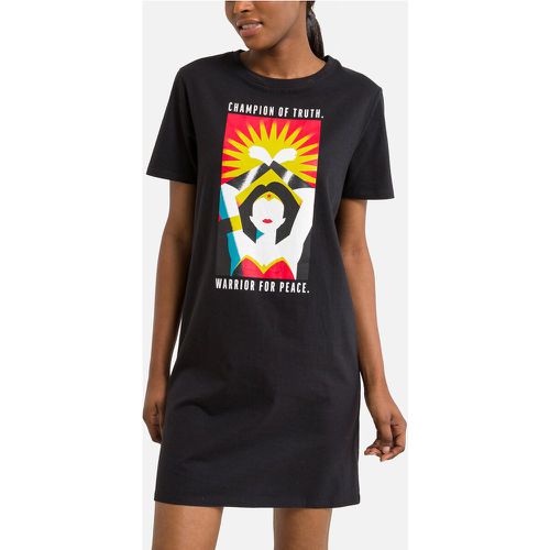 Slogan Print Cotton Nightshirt - WONDER WOMAN - Modalova