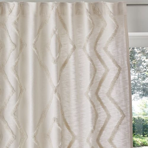 Assa Tufted Hidden Hook 100% Cotton Curtain - LA REDOUTE INTERIEURS - Modalova