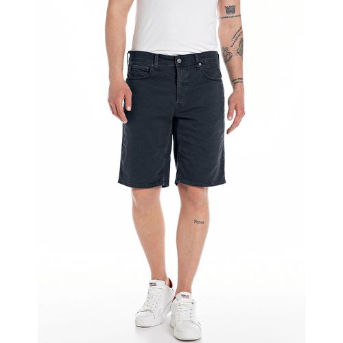 Grover Cotton Straight Shorts - Replay - Modalova