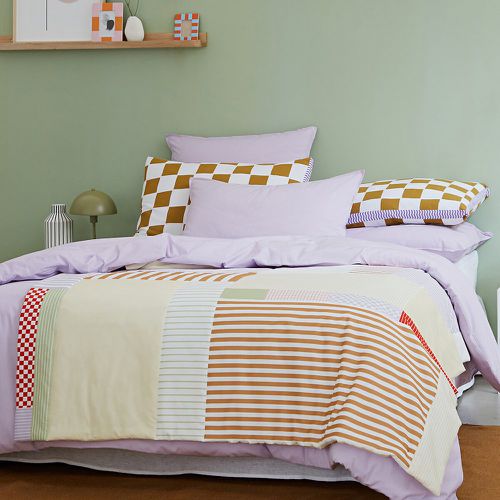 Jorda Patterned Cotton Patchwork Quilt - LA REDOUTE INTERIEURS - Modalova