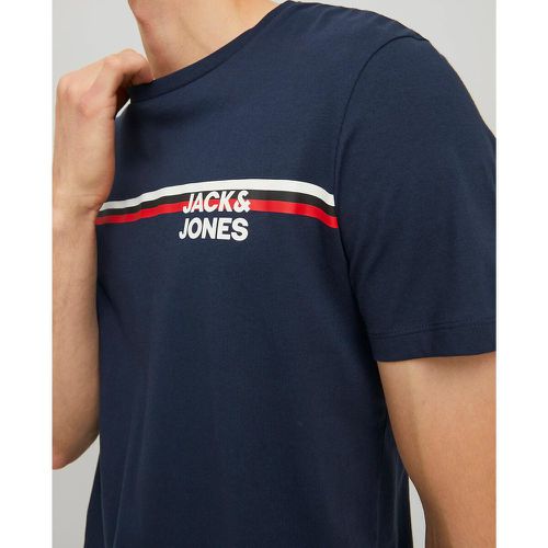 Cotton Crew Neck T-Shirt - jack & jones - Modalova