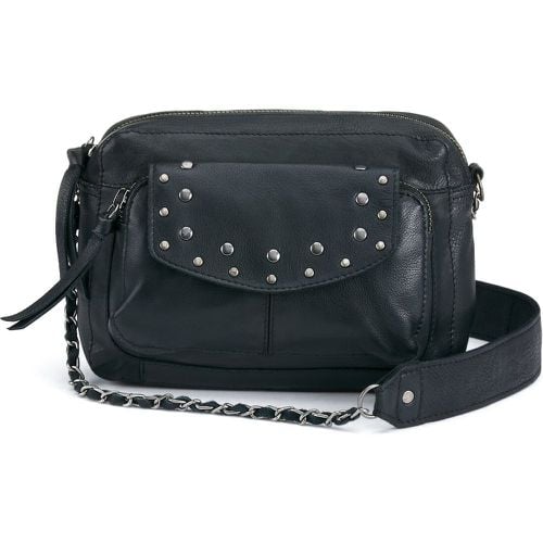 Nadja Studded Leather Bag - Pieces - Modalova