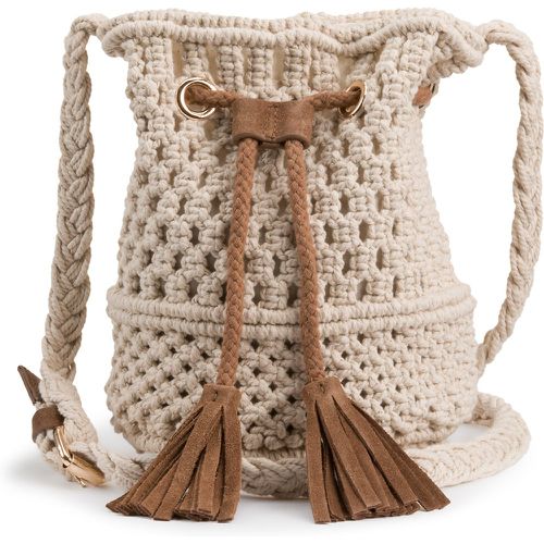 Cotton Macramé Bucket Bag - LA REDOUTE COLLECTIONS - Modalova