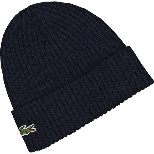 Embroidered Logo Wool Beanie - Lacoste - Modalova