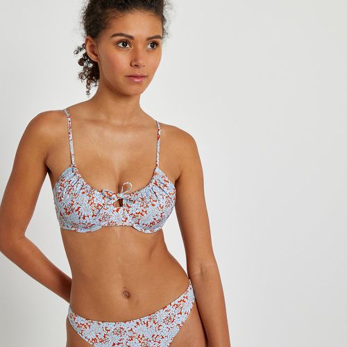 Floral Demi-Cup Bikini Top - LA REDOUTE COLLECTIONS - Modalova