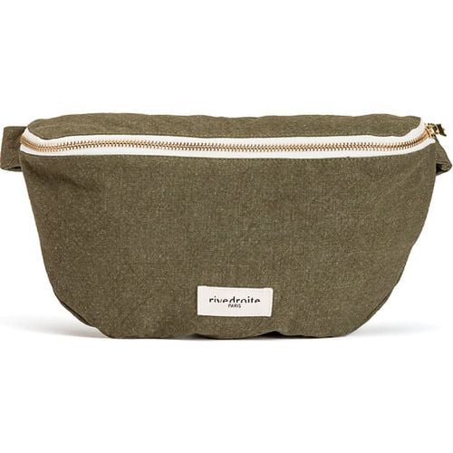 Custine Zipped Bum Bag in Recycled Cotton Blend - RIVE DROITE PARIS - Modalova