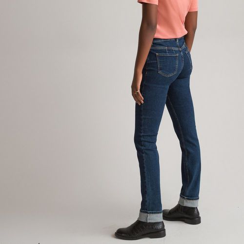 Straight Push-Up Jeans in Mid Rise for Maximum Comfort, Length 31.5" - LA REDOUTE COLLECTIONS - Modalova