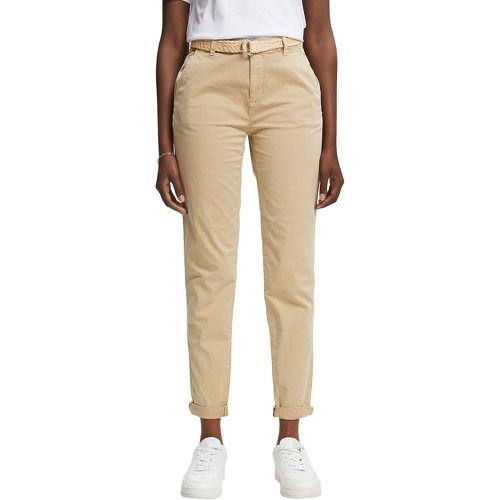 Cotton Mix Chinos, Length 32" - Esprit - Modalova