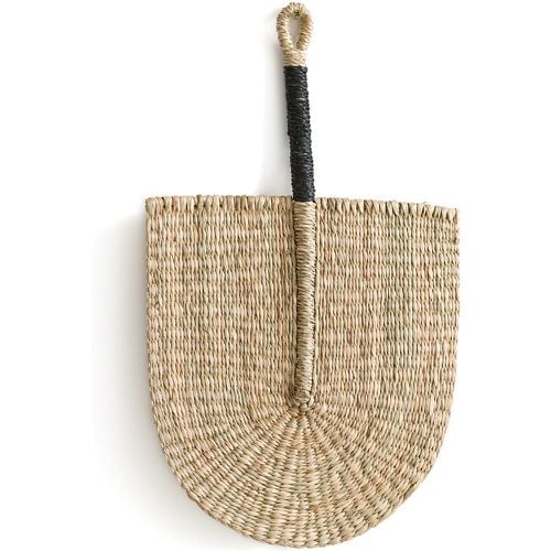 Jutlo Woven Straw Fan Artwork - LA REDOUTE INTERIEURS - Modalova