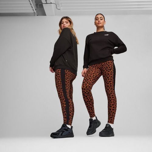 Kitten Leopard Print Leggings in Cotton - Puma - Modalova