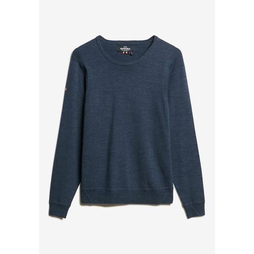 Crew Neck Jumper in Merino Wool Mix - Superdry - Modalova