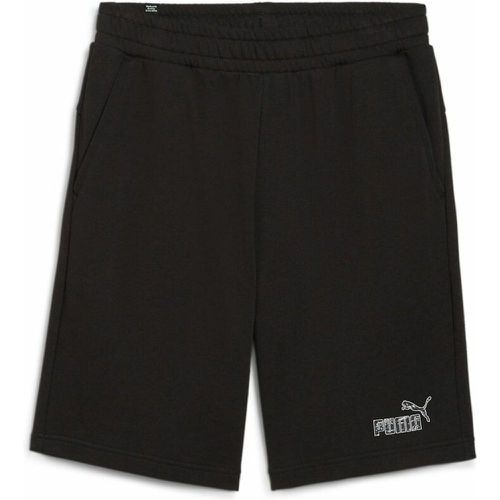 Essential Camo Logo Shorts in Cotton Mix - Puma - Modalova