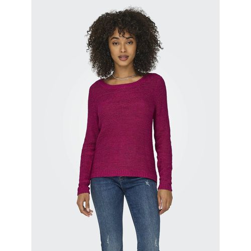 Boat Neck Jumper in Fine Knit - Only - Modalova