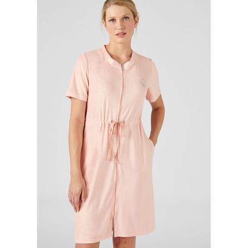 Towelling Zipped Lounge Dress - DAMART - Modalova