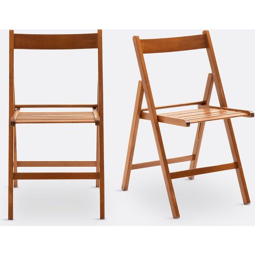 Set of 2 Yann Solid Beech Folding Chairs - SO'HOME - Modalova