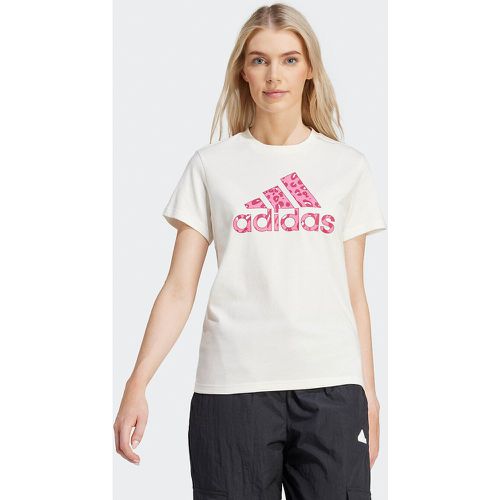 Animal Print Graphic T-Shirt in Cotton - ADIDAS SPORTSWEAR - Modalova