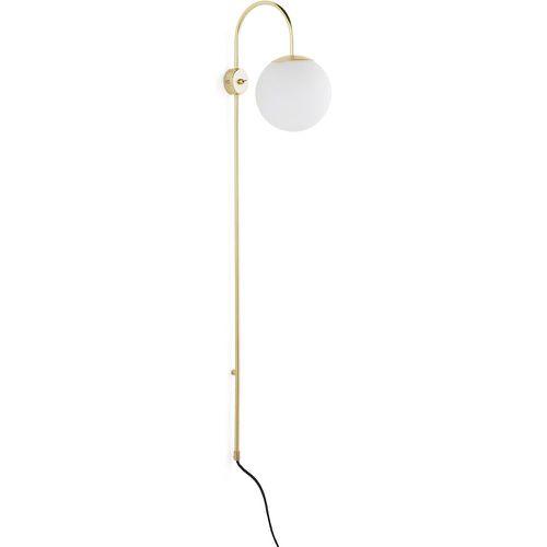 Moricio Wall Light in Brass and Opaline - LA REDOUTE INTERIEURS - Modalova