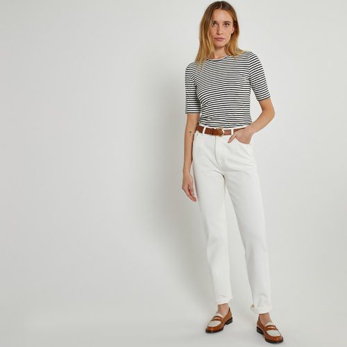 Regular Straight Jeans with High Waist - LA REDOUTE COLLECTIONS - Modalova