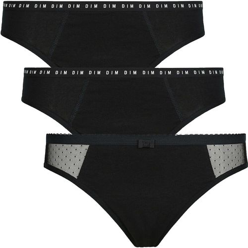 Pack of 3 Period Knickers in Cotton, Medium Flow - Dim - Modalova