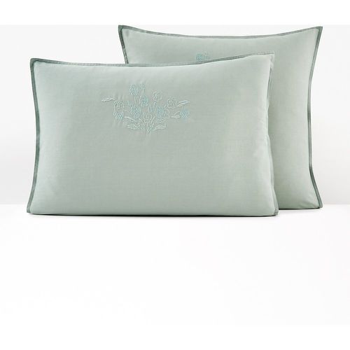 Scénario Embroidered 100% Washed Cotton Pillowcase - LA REDOUTE INTERIEURS - Modalova