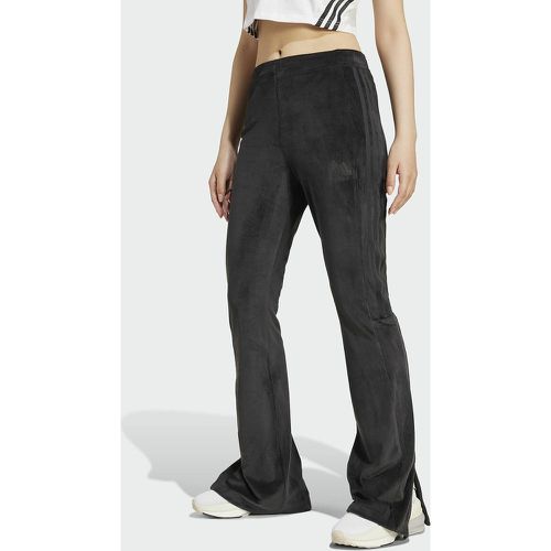 Tiro Cut 3 Stripes Flared Leggings in Velour - ADIDAS SPORTSWEAR - Modalova