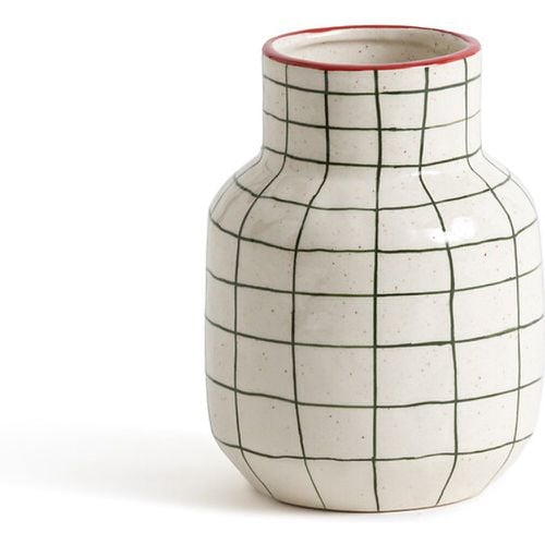 Neios 14.4cm High Checked Ceramic Vase - LA REDOUTE INTERIEURS - Modalova