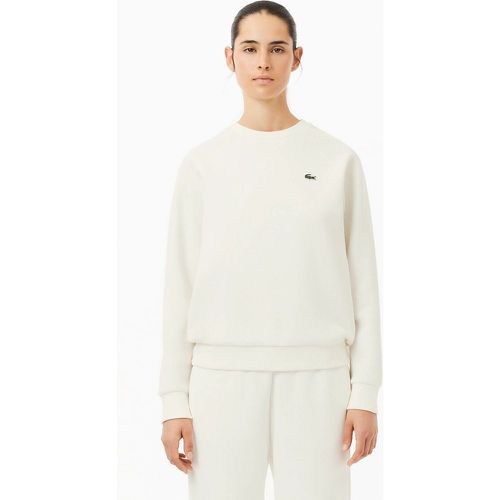 Cotton Mix Sweatshirt with Crew Neck - Lacoste - Modalova