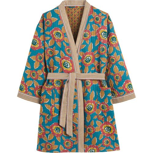 Chandi Floral 100% Cotton Kimono Robe - JAMINI x LA REDOUTE INTERIEURS - Modalova