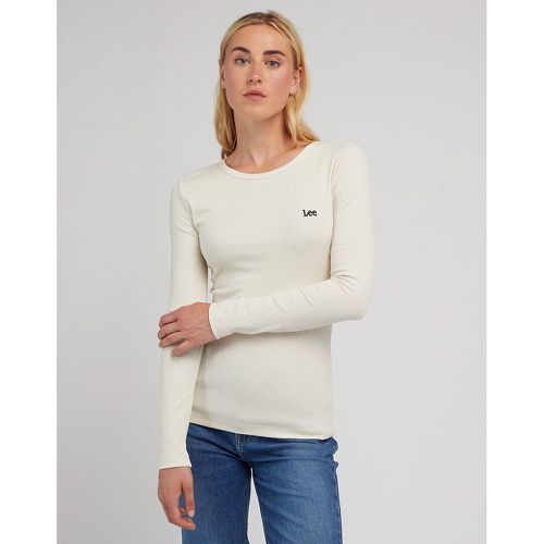 Ribbed Long Sleeve T-Shirt - Lee - Modalova