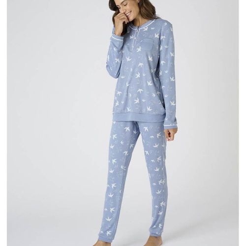 Thermolactyl Bird Print Pyjamas - DAMART - Modalova