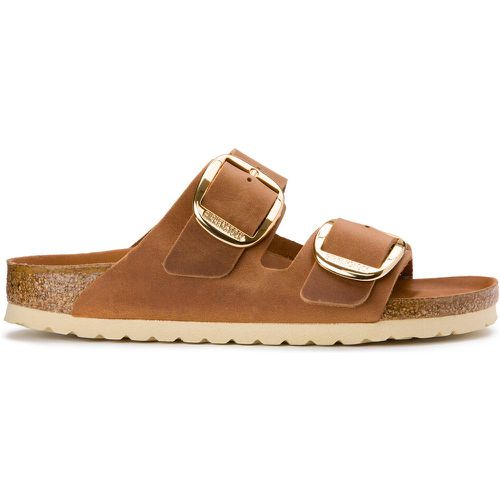 Arizona Big Buckle Mules in Leather - Birkenstock - Modalova