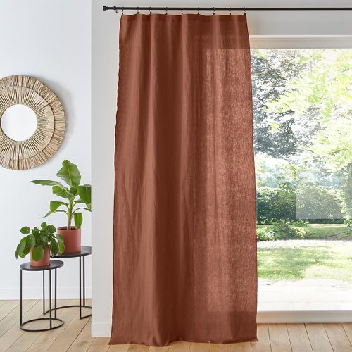 Onega 100% Washed Linen Single Voile Panel - LA REDOUTE INTERIEURS - Modalova