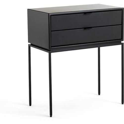 Réalto Metal and Leather Bedside Table - AM.PM - Modalova