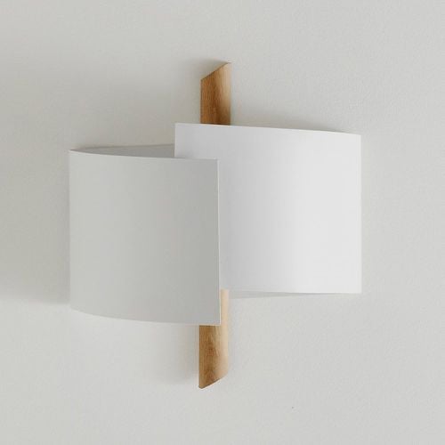 Stolico Beech & Metal Wall Light - SO'HOME - Modalova