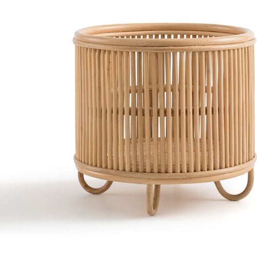 Malu 32cm Diameter Round Rattan Flowerpot with Stand - LA REDOUTE INTERIEURS - Modalova