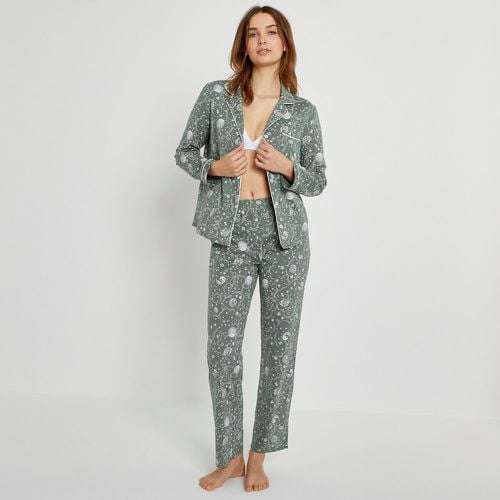 Printed Cotton Jersey Pyjamas - LA REDOUTE COLLECTIONS - Modalova