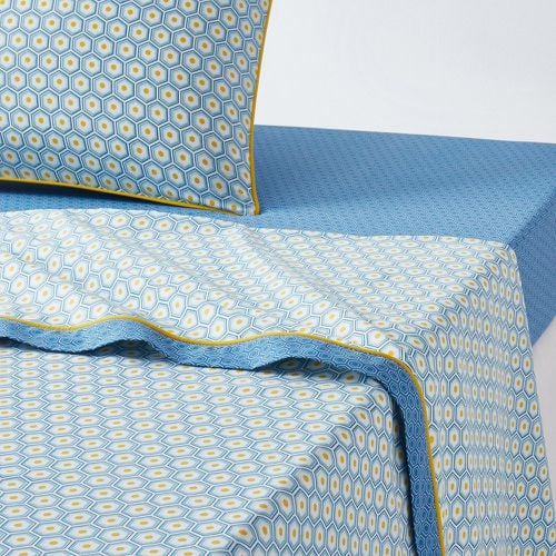 Pop Mozaic 100% Cotton Flat Sheet - LA REDOUTE INTERIEURS - Modalova