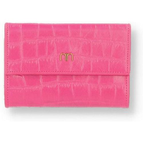 Lotti Tri-Fold Wallet in Mock Croc Leather - NAT & NIN - Modalova