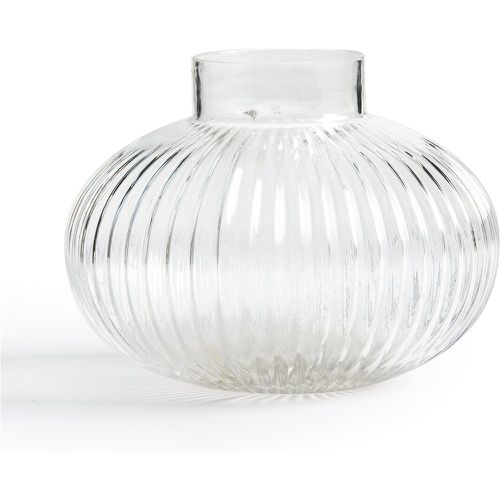 Afa 15cm High Round Striated Glass Vase - LA REDOUTE INTERIEURS - Modalova