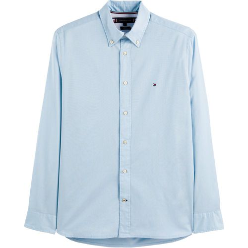 Stretch Cotton Poplin Shirt in Regular Fit - Tommy Hilfiger - Modalova