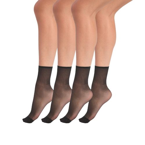 Pack of 3 Pairs of Beauty Resist 20 Denier Socks - Dim - Modalova