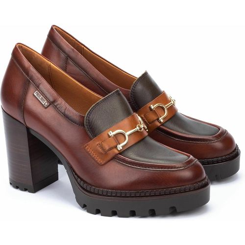 Cervera Block Heel Loafers in Leather - Pikolinos - Modalova