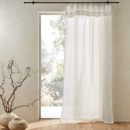 Elphir Linen Muslin Voile Curtain Panel - AM.PM - Modalova