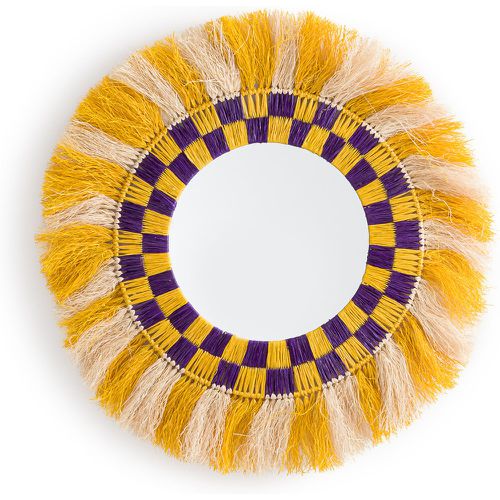 My Beautiful Mirror 90cm Diameter Coloured Raffia Mirror - MAMA SHELTER X LA REDOUTE INTERIEURS - Modalova