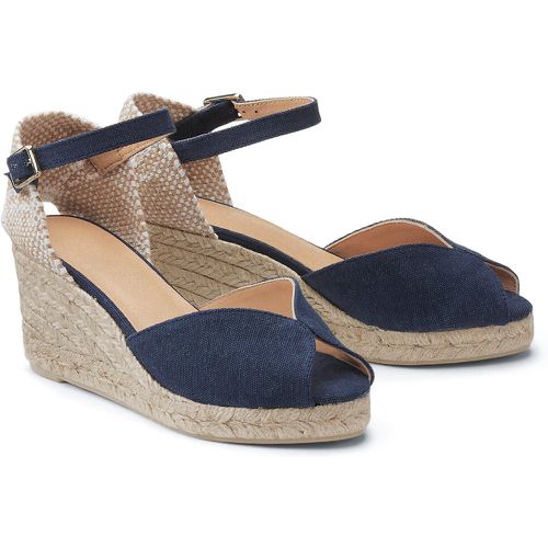 Bianca Linen Wedge Espadrilles - CASTANER - Modalova